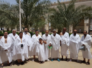 بالصور: معتمرو مدينة يافا يصلون إلى مكة المكرّمة ويؤدون عمرة الربيع